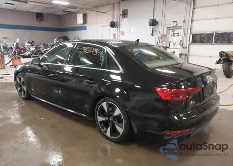 2017 Audi A4 2.0T Premium from USA, damaged, VIN WAUENAF4XHN009579